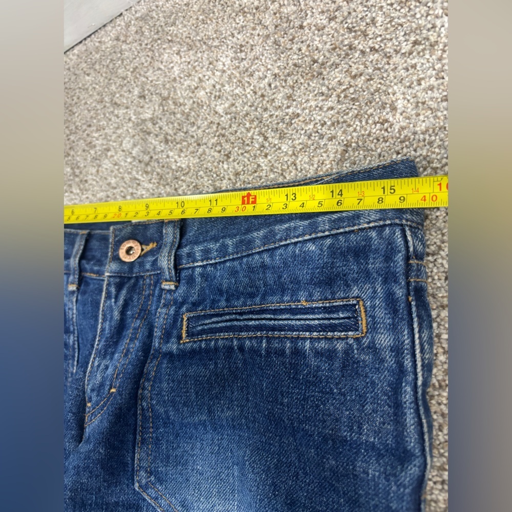 Vintage Y2K Tommy Jeans Low Rise Size 5 Straight Jeans 90s 2002 - Picture 8 of 13
